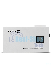 Стабилизатор напряжения ExeGate Master AV-10000 (10000ВА, 140-260В, цветной дисплей, 220В±8%, КПД 98%, 5 уровней защиты, задержка, усиленный метал.корпус, клем.колодка+евророзетка, RTL)