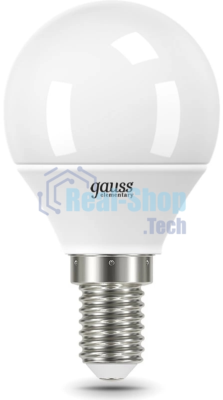 Лампа светодиодная LED Gauss Elementary Шар 12W 920lm E14 4100K