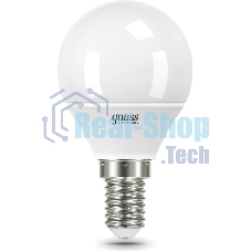 Лампа светодиодная LED Gauss Elementary Шар 12W 920lm E14 4100K