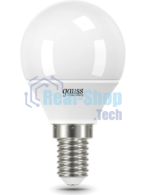 Лампа светодиодная LED Gauss Elementary Шар 12W 920lm E14 4100K
