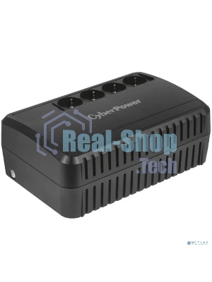 Источник бесперебойного питания CyberPower BU850E NEW ИБП Line-Interactive, 850VA/425W, 4 EURO), 12В/7,2 А·ч х 1