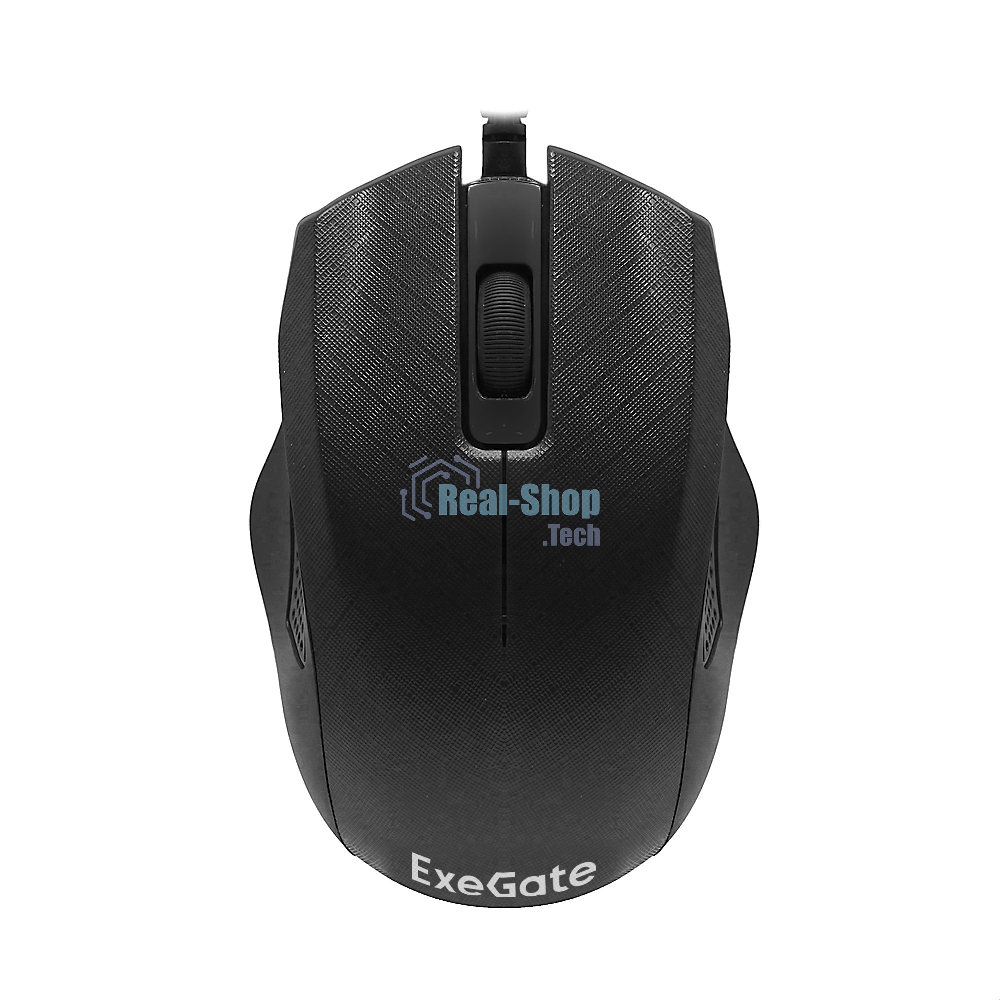 Мышь проводная ExeGate Professional Standard SH-9027 черный, 1000 dpi, USB, кнопки - 3