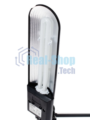 Лампа настольная Camelion KD-017A С0211W черный в к-те база+струбцина
