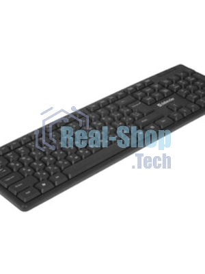 Клавиатура проводная Defender Element HB-520, USB, черный