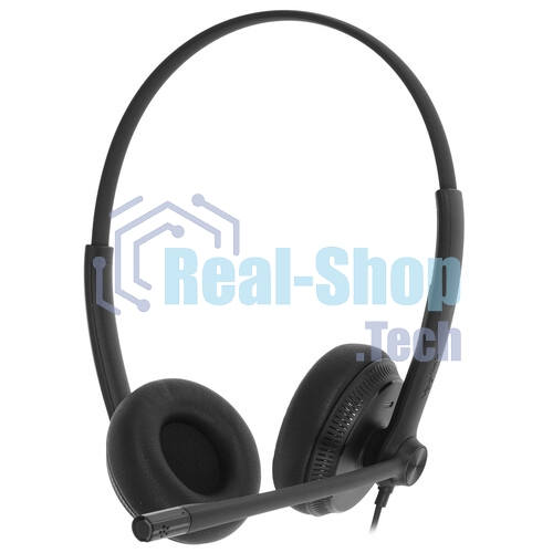 Гарнитура Yealink YHS34 Dual чёрный, проводная