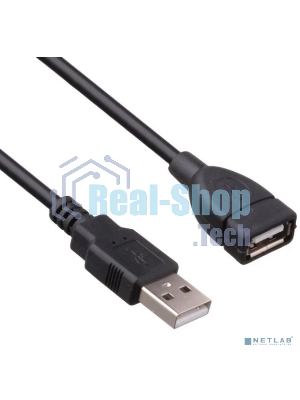 Удлинитель USB 2.0 ExeGate EX-CC-USB2-AMAF-1.5 (Am/Af, 1,5м)