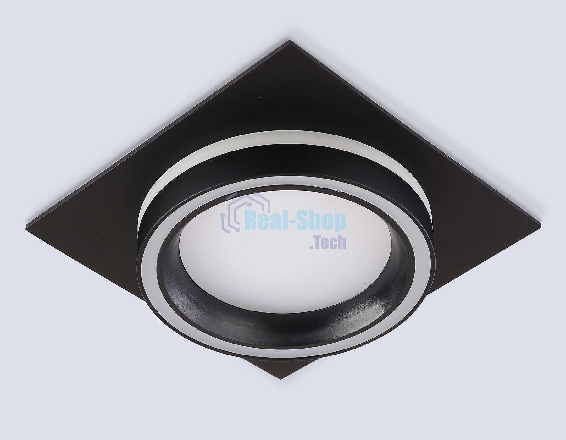Светильник встраиваемый TU5230 BK черный IP20 GX70 D150*150*52