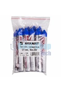 Припой с канифолью Rexant 20гр. d=1.0мм (Sn60 Pb40 Flux 2.2%)