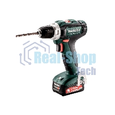 Дрель-шуруповерт аккумуляторная Metabo PowerMaxx BS 12 601036500, Аккумуляторный, 12В, 2 АКБ, Кейс
