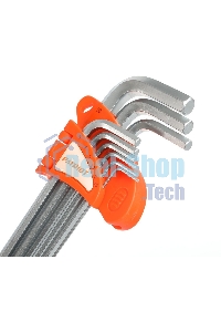 Набор ключей PATRIOT SKH-9EL, шестигранные с шаром, экстра длинные, 1,5-10мм, CRV, 9 шт