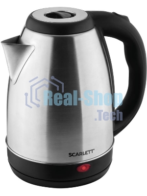 Чайник электрический Scarlett SC-EK21S51, 1,8 л, 1600 Вт, нерж.ст.