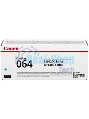 Картридж лазерный Canon CRG 064 C (4935C001) синий (5000 стр.) для Canon MF832Cdw