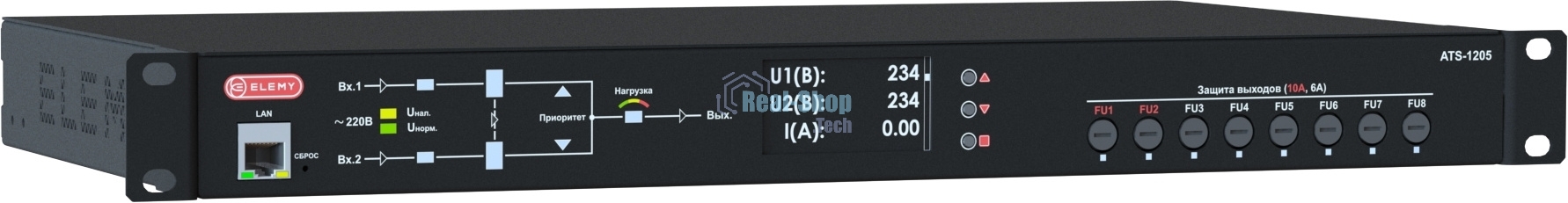 Устройство автоматического ввода резерва АВР Elemy ATS-1205/16 1U 19