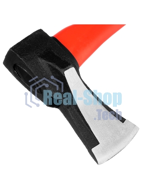 Топор-колун Matrix с клиновидным полотном 3000 г, фибергласовое обрезиненное топорище 900 мм