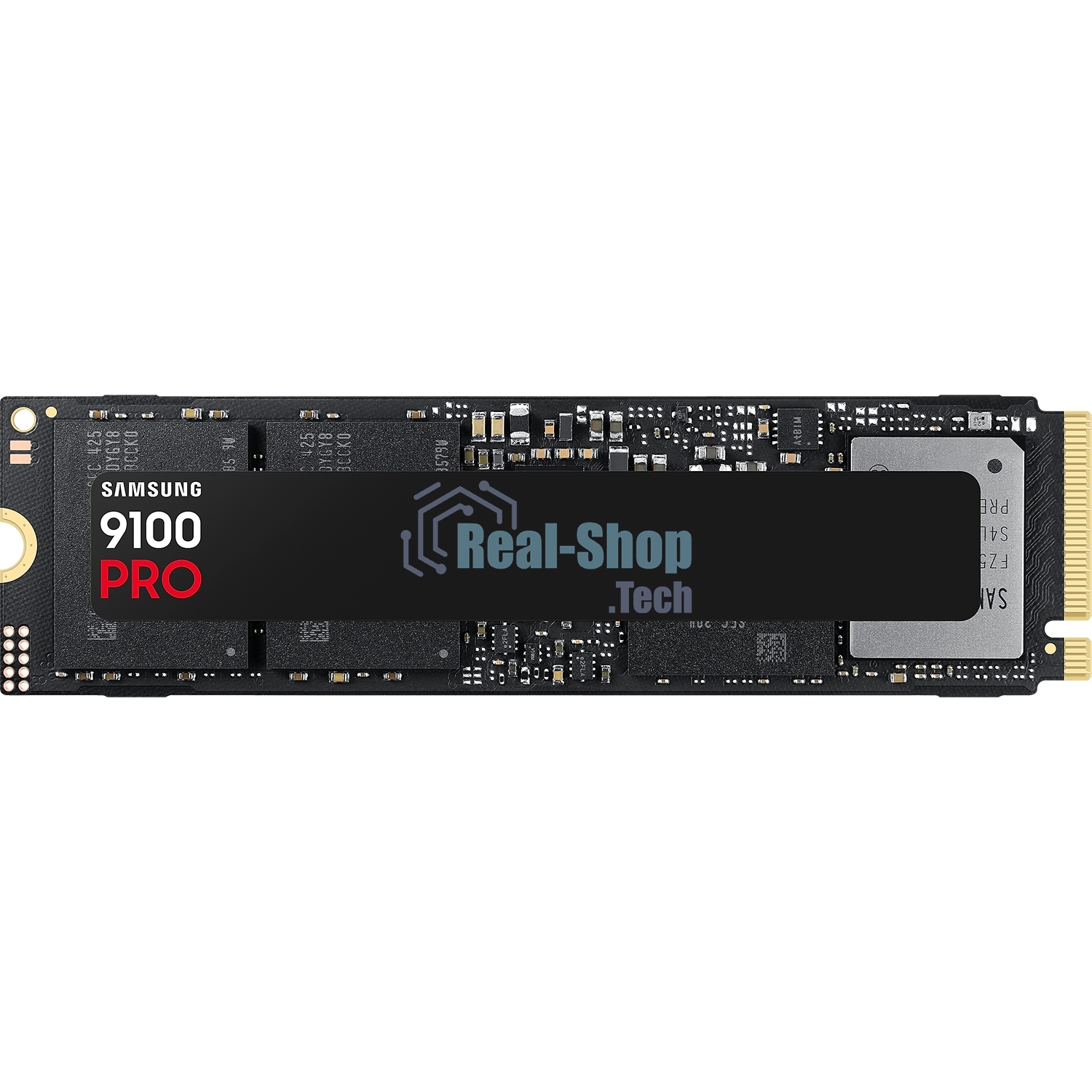 Накопитель SSD 1Tb Samsung 9100 PRO, M.2, PCI-E 5.0 x4, TLC 3D NAND [R/W - 14800/13400 Mb/s]