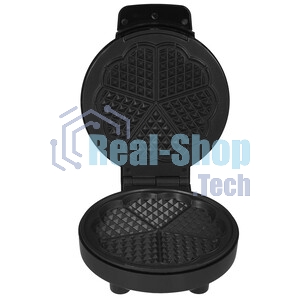 Вафельница BQ ST1010 черный/стальной, WAFFLE. Мощность: 1000 Вт, регулировка температуры от 40 до 230 °С, приготовление 5 вафель одновременно, антипригарное покрытие панелей Non-Stick PRO, равномерный нагрев, теплоизолированная ручка, противоскользящие ножки, 2 индикатора работы: нагрева и питания, материал корпуса: металл, бакелит, материал панелей : металл, размер рабочей поверхности: диаметр 190 мм, количество панелей: 2, вид панелей: венские вафли, длина шнура: 0.7 м, напряжение: 220-240 В, 50-60 Гц, защита от поражения электротоком: класс I