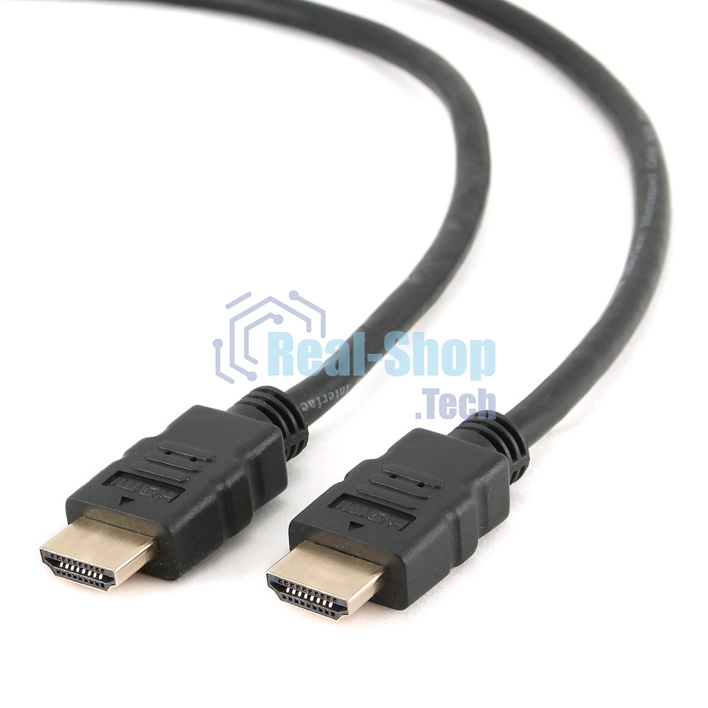 Кабель Cablexpert HDMI CC-HDMI4-7.5M, 19M/19M, v2.0, медь, позол.разъемы, экран, 7.5м, черный, пакет