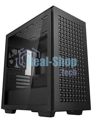 Компьютерный корпус Deepcool CH370 черный без БП mATX 1x120мм 1xUSB 2.0 1xUSB 3.0 audio bott PSU