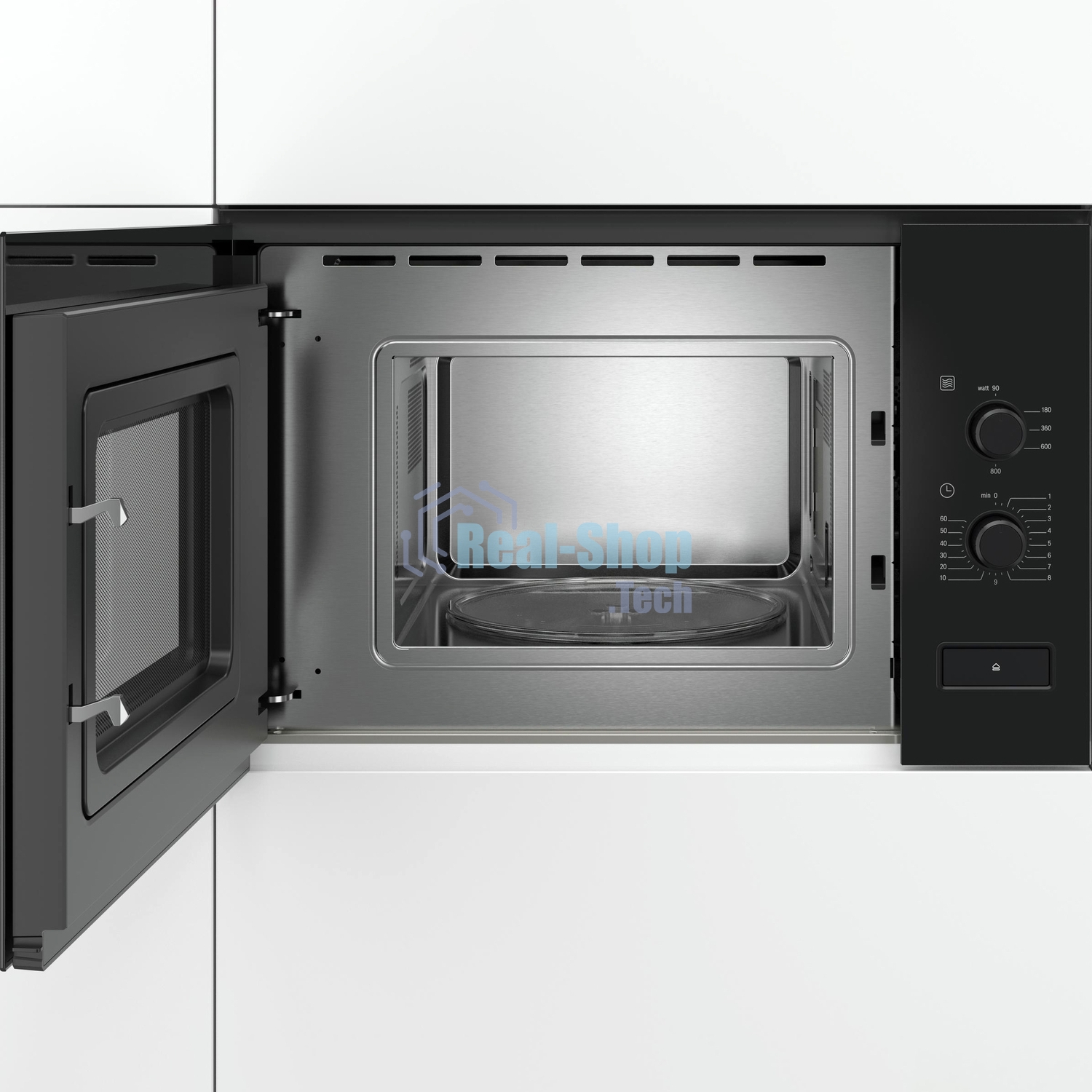 Микроволновая печь встраиваемая Bosch BFL520MB0, черный