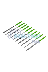 Набор надфилей Сибртех алмазных 140х70х3 10шт.