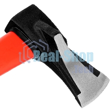 Топор-колун Matrix с клиновидным полотном 3000 г, фибергласовое обрезиненное топорище 900 мм