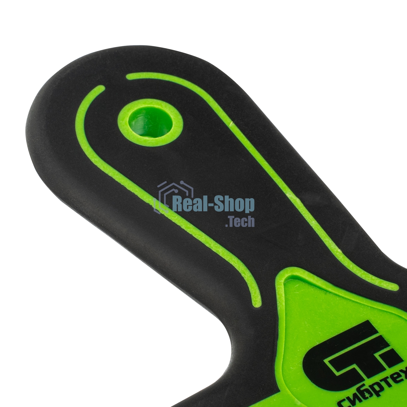 Шпатель фасадный Сибртех нержавеющая сталь 420S45, 300 мм, 2-компонентная ручка