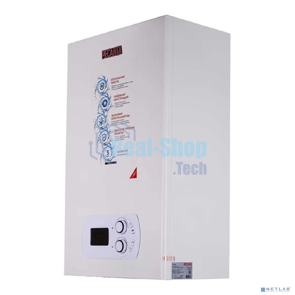 Газовый настенный двухконтурный котел ГК-24 Ресанта