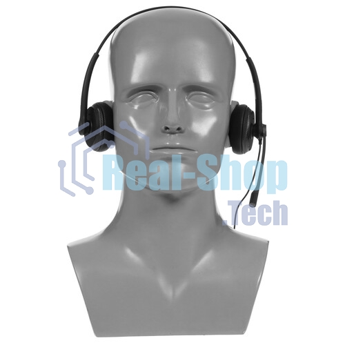 Гарнитура Yealink YHS34 Dual чёрный, проводная