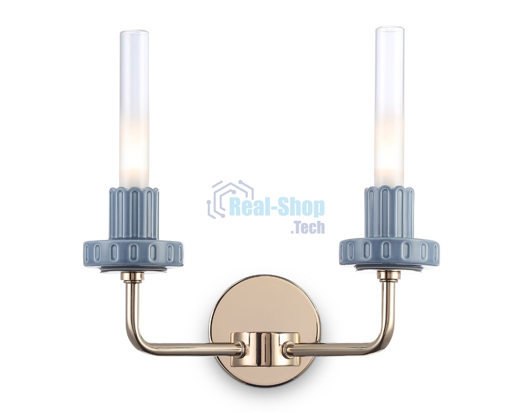 Светильник Ambrella light LH53130/2 GD/WH/GB золото/белый/серо-синий 4W 3000K 290*180*290