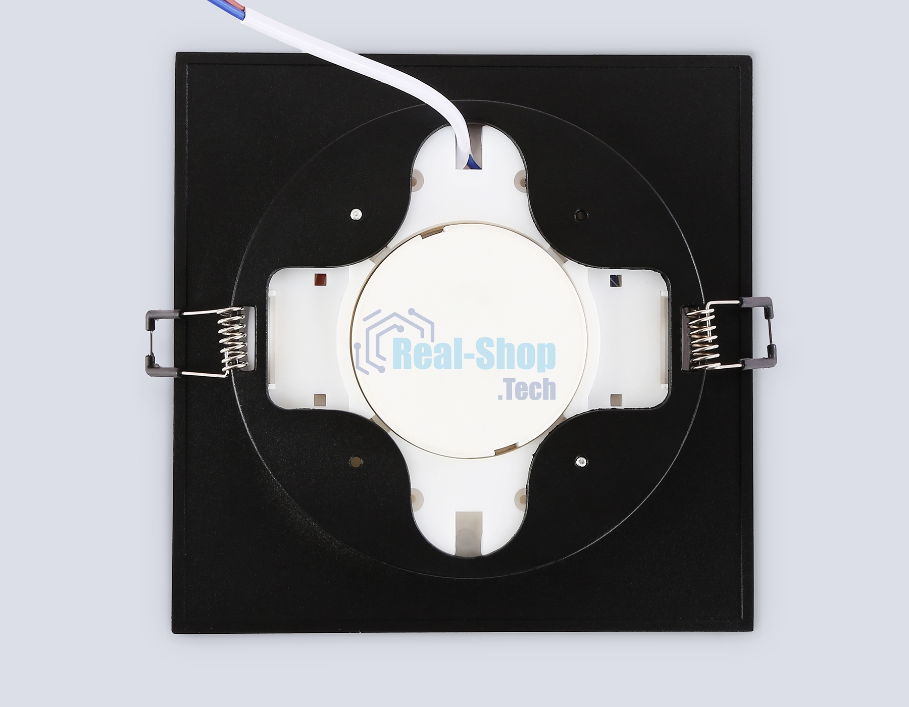 Светильник встраиваемый TU5230 BK черный IP20 GX70 D150*150*52