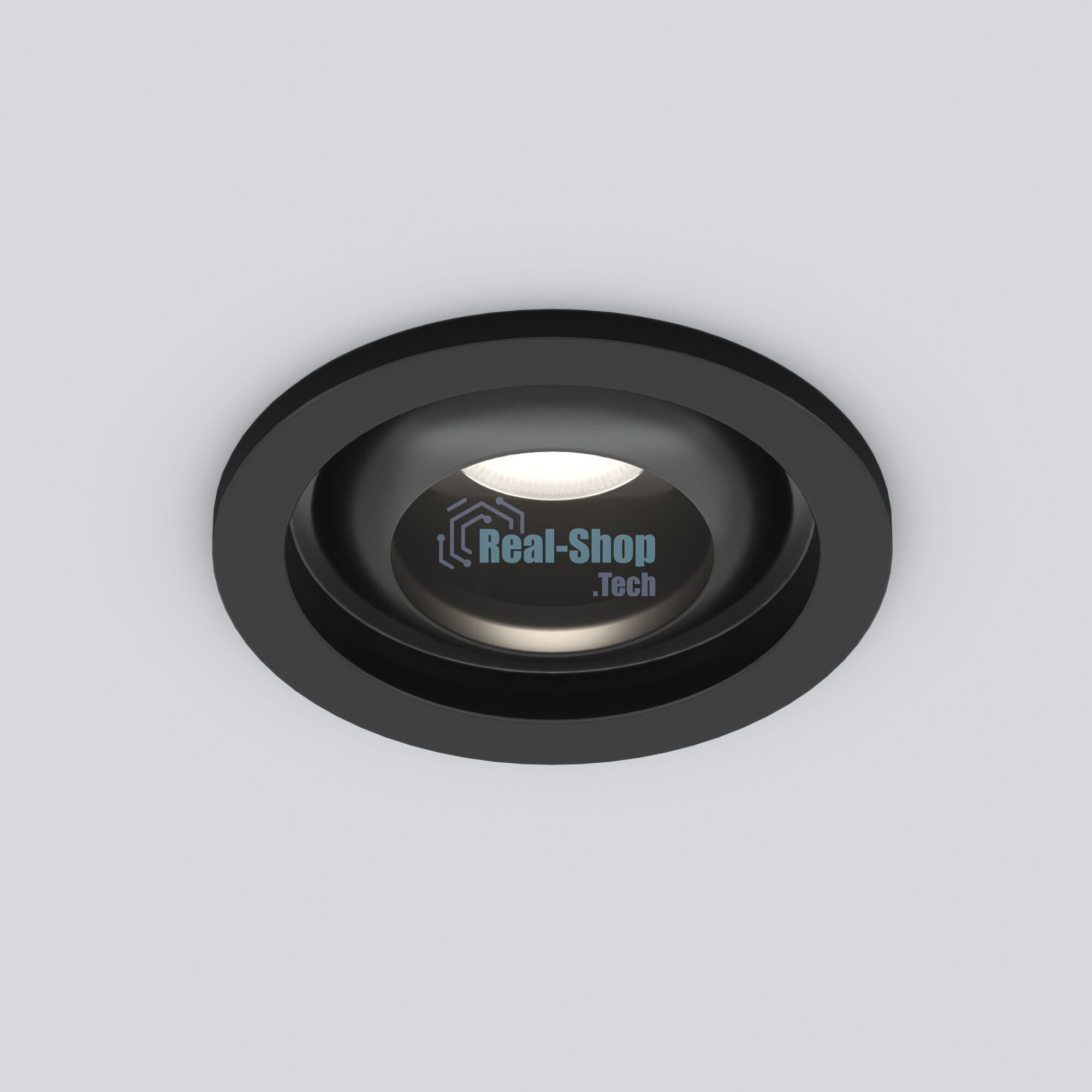 25022/LED / Светильник встраиваемый 5W 4200K BK черный