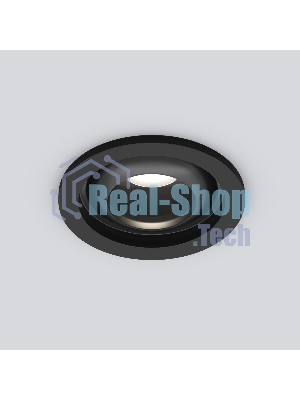 25022/LED / Светильник встраиваемый 5W 4200K BK черный