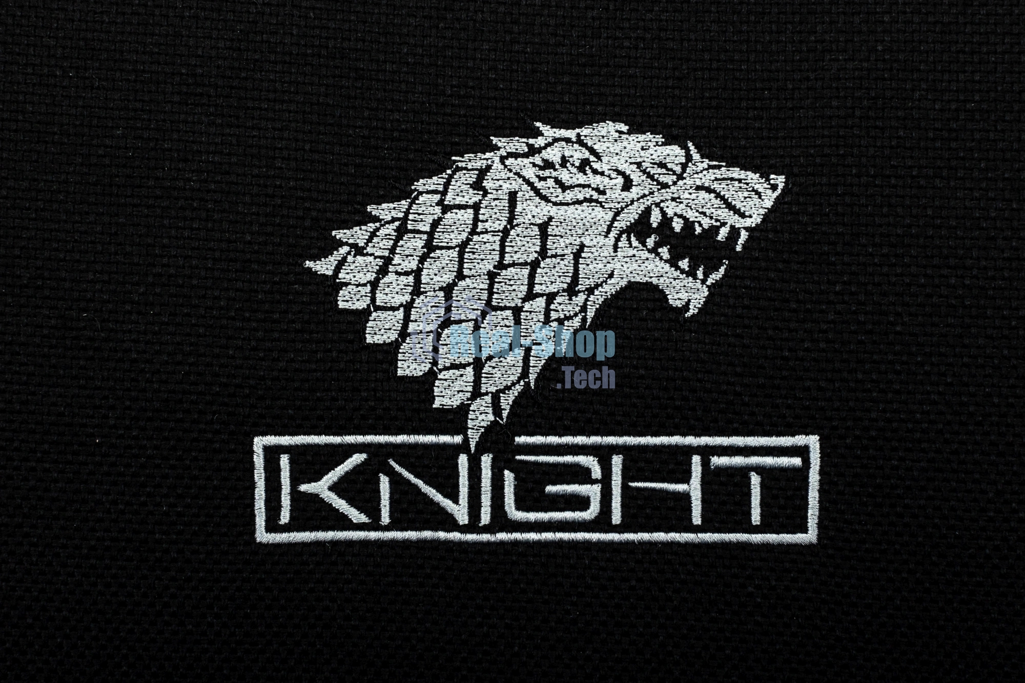 Кресло игровое Knight Optimum черный/серый крестов. пластик
