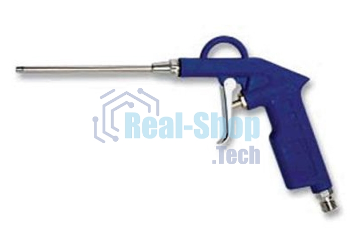 Пистолет продувочный Matrix с удлиненным соплом, пневматический, 135 мм