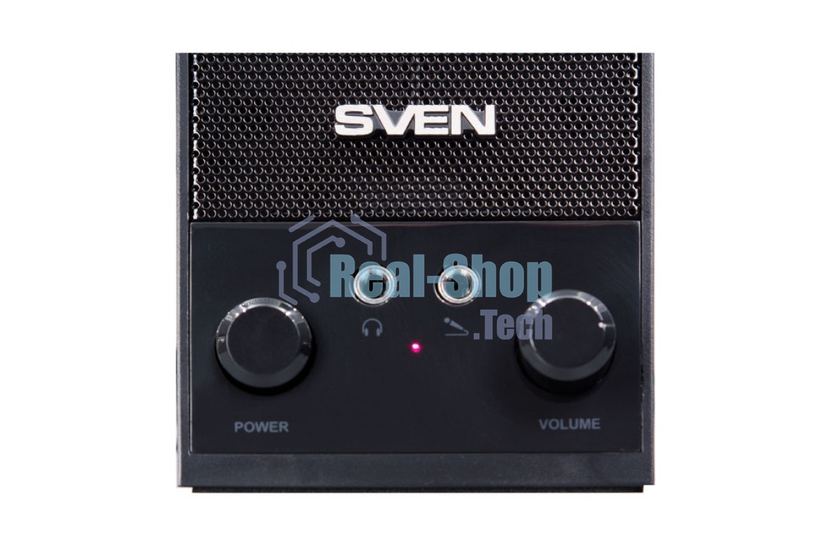 Акустическая система Sven SPS-604 2.0 черный 4Вт