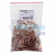 Наконечник Rexant ТМ 6–5–4 (6 мм²-Ø 5 мм) (в упак. 10 шт.)