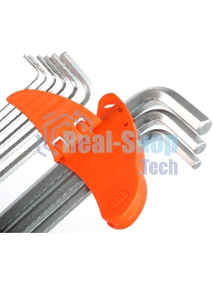 Набор ключей PATRIOT SKH-9EL, шестигранные с шаром, экстра длинные, 1,5-10мм, CRV, 9 шт