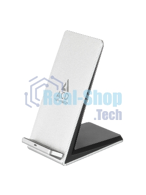 Сетевое зарядное устройство ACD-W102S-F1S 10Вт, беспроводная Qi, 2-катушки с QC, 5В/2А ~ 9В/1,8А RTL