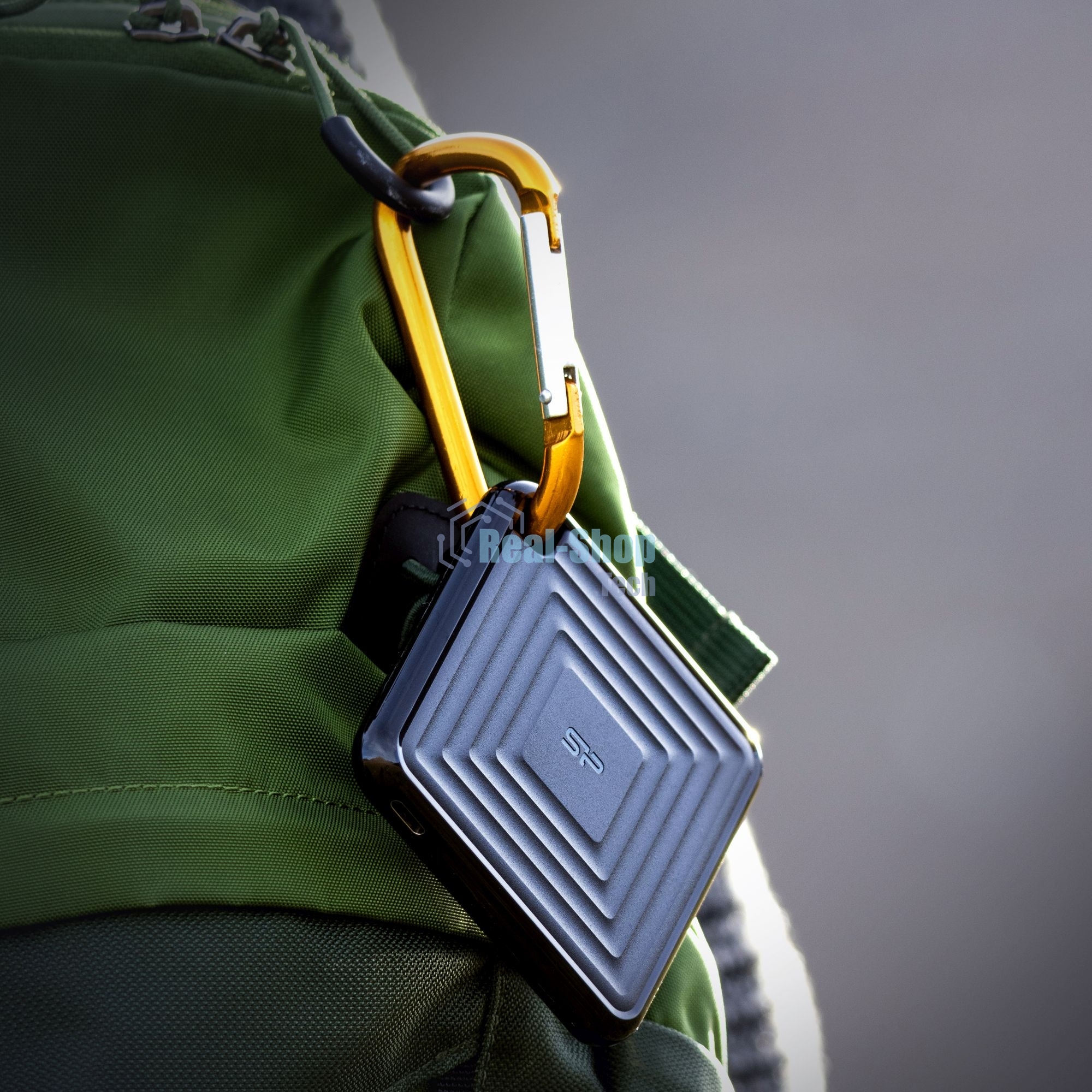 Внешний SSD 2TB Silicon Power PC60, External, USB 3.2 Type-C R/W - 540/500 MB/s черный