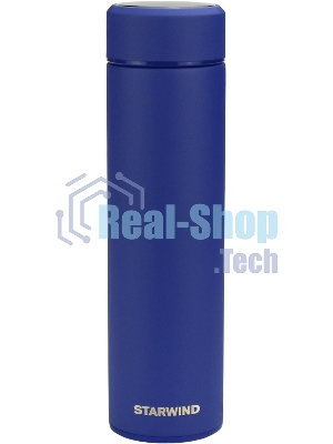 Термос Starwind 22-500/1 0.45 л, синий, картонная коробка