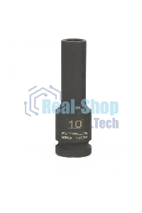 Головка ударная удлиненная шестигранная, 10 мм, 1/2
