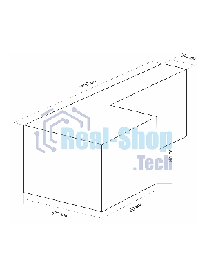 Кресло Бюрократ ANTONIO черный, кожа