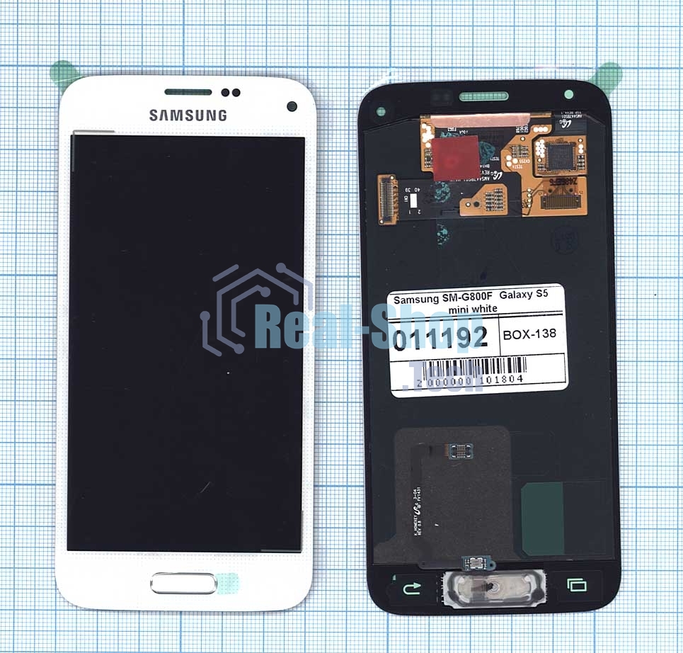 Дисплей для Samsung Galaxy S5 mini SM-G800F белый