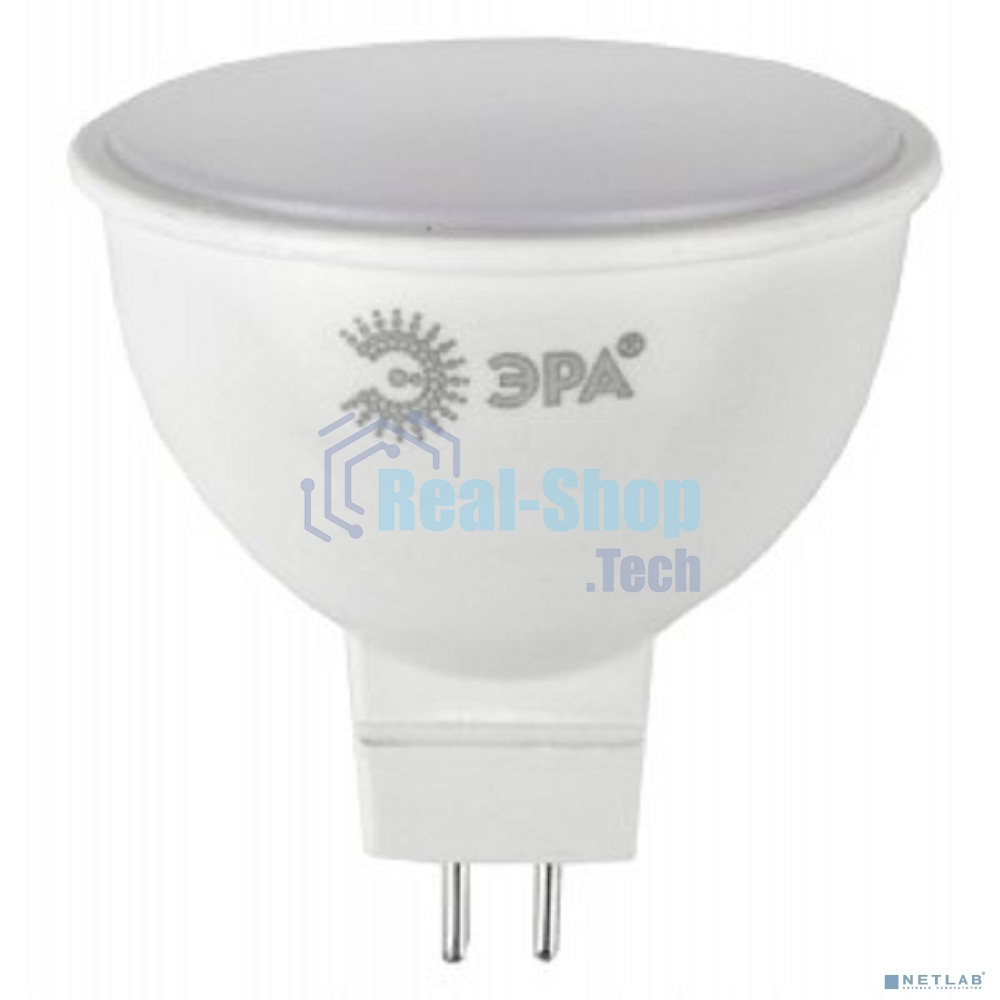 Лампа светодиодная ЭРА LED MR16-12W-827-GU5.3 (диод, софит, 12Вт, тепл, GU5.3)