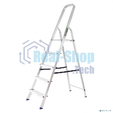 Стремянка Сибртех ступеней алюминиевая