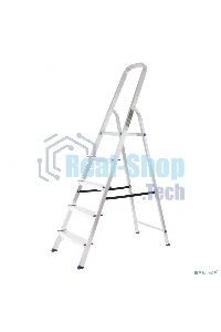 Стремянка Сибртех ступеней алюминиевая