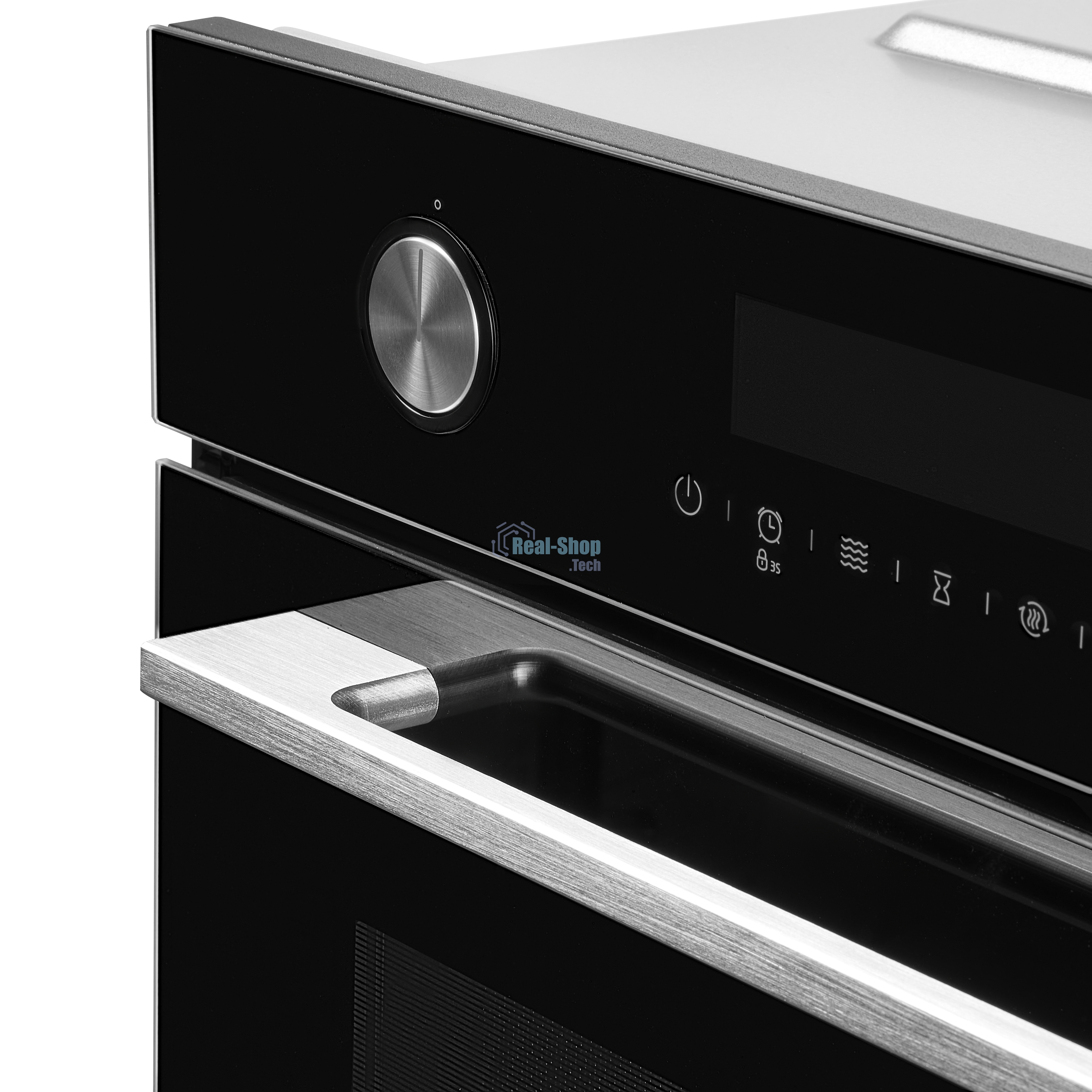 Компактный духовой шкаф с функцией СВЧ Maunfeld MCMO5015MFB