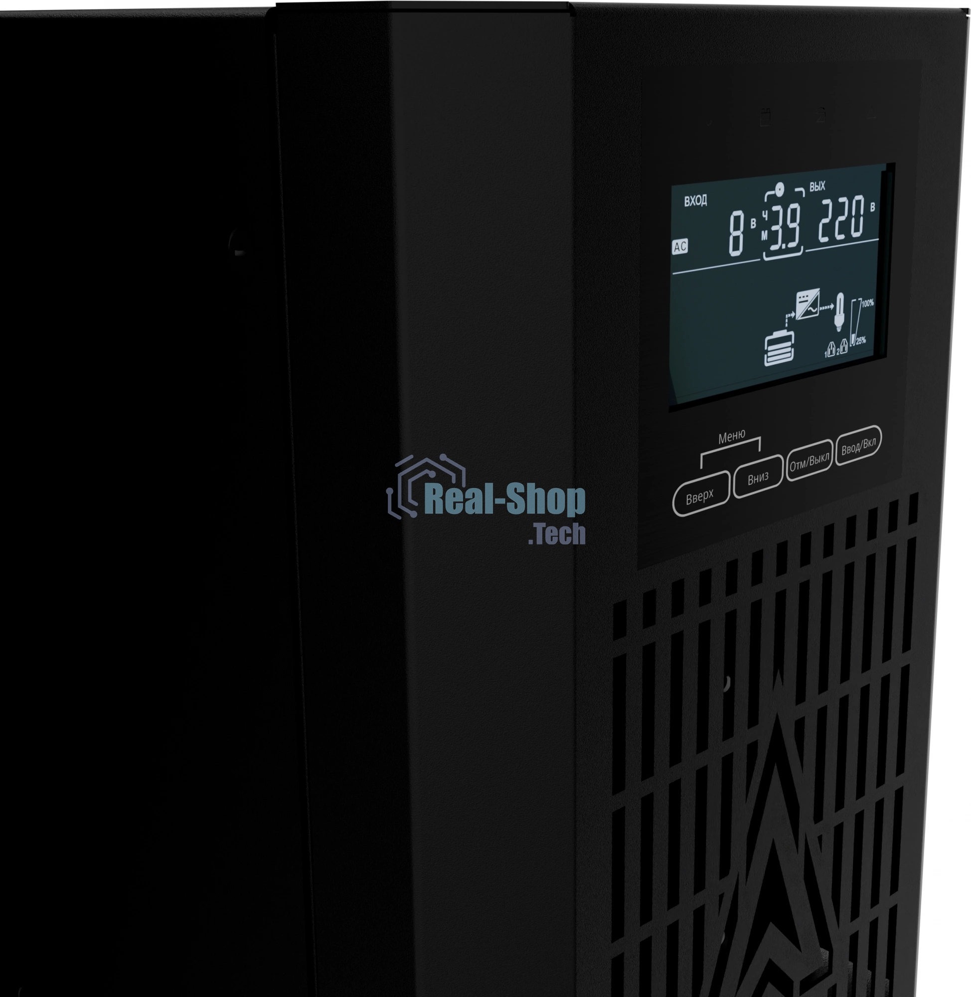 Источник бесперебойного питания Импульс ФОРА 1000 1000Вт 1000ВА черный