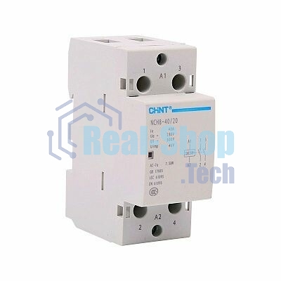 Контактор модульный CHINT модульный NCH8-40/20 40А 2НО AC 220/230В 50Гц