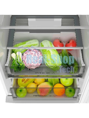 Холодильник Haier CEF530CWRG белый двухкамерный 207/91л морозилка снизу, No Frost
